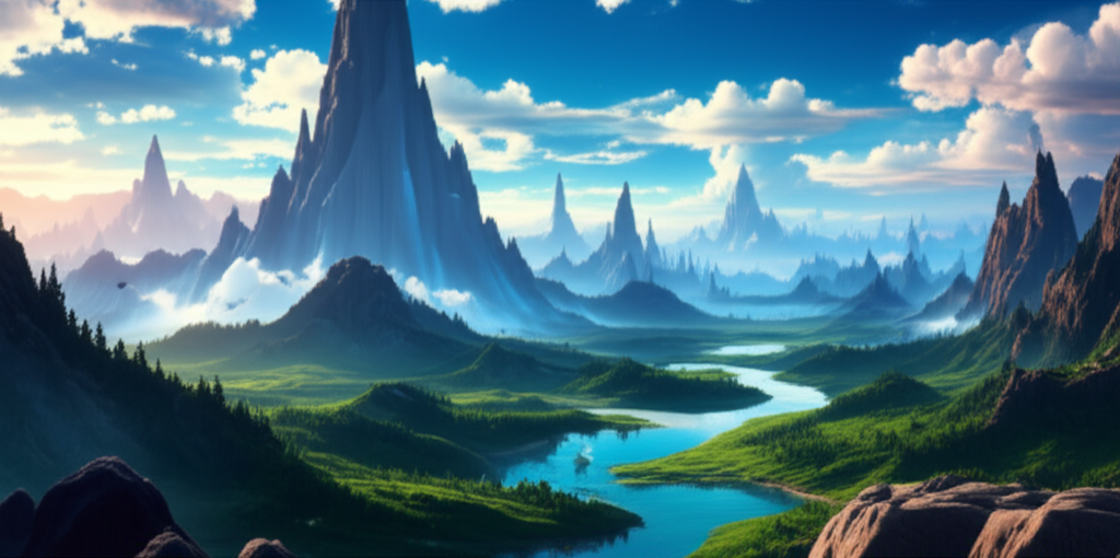 AI generated landscape